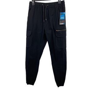 Tony Hawk Men's Black Canvas Cargo Jogger Skater Pants Size Small